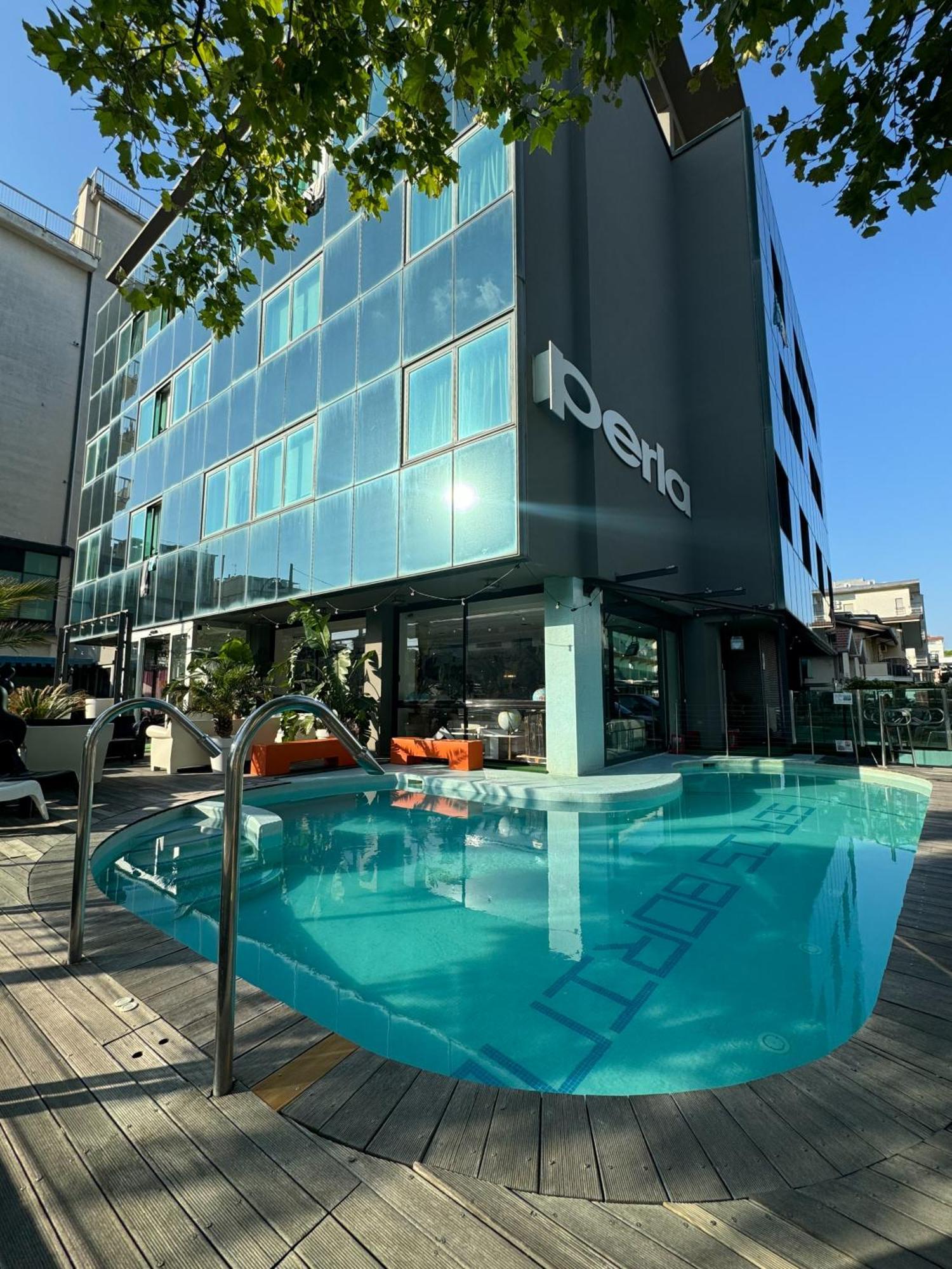Hotel Perla - The Storyhoteller Riccione Eksteriør bilde